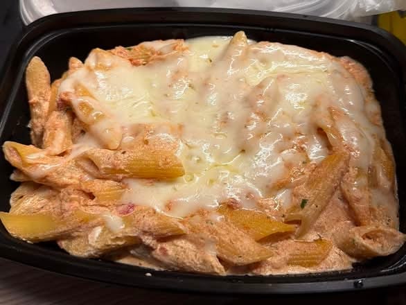 FULL TRAY BAKED ZITI.