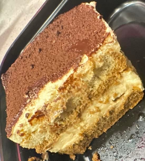 Homemade Tiramisu.